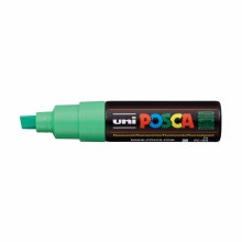 Additional picture of POSCA, PC-8K Broad Chisel, Fluorescent Green