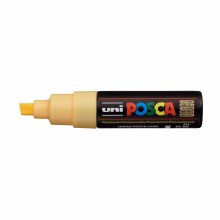 POSCA, PC-8K Broad Chisel, Fluorescent Light Orange