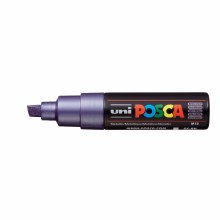 POSCA, PC-8K Broad Chisel, Metallic Violet
