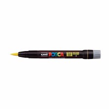 Additional picture of POSCA, PC-350 Brush, Yellow