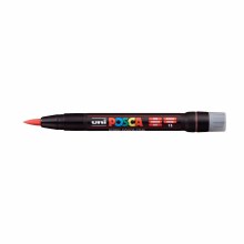 Additional picture of POSCA, PC-350 Brush, Red