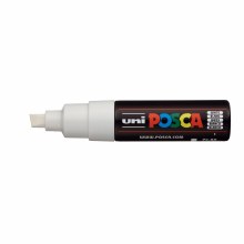 Additional picture of POSCA, PC-8K Broad Chisel, White