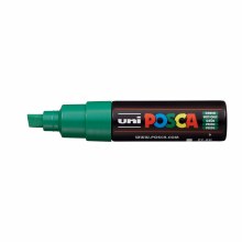 Additional picture of POSCA, PC-8K Broad Chisel, Green