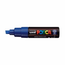 POSCA, PC-8K Broad Chisel, Blue