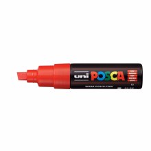 Additional picture of POSCA, PC-8K Broad Chisel, Red