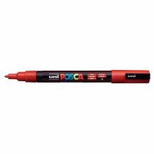 Additional picture of POSCA, PC-3M Fine, Red