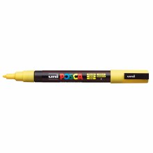 Additional picture of POSCA, PC-3M Fine, Yellow