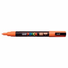 Additional picture of POSCA, PC-3M Fine, Orange