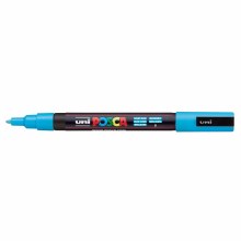 Additional picture of POSCA, PC-3M Fine, Light Blue