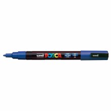 Additional picture of POSCA, PC-3M Fine, Blue