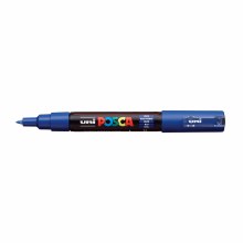 Additional picture of POSCA, PC-1M Extra-Fine Tapered, Blue