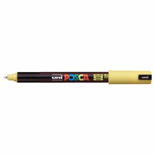 Additional picture of POSCA, PC-1MR Extra-Fine, Yellow