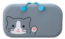 PuniLabo Fastener Pouch - Grey Cat