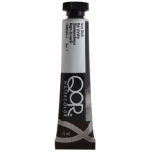 Additional picture of QoR Watercolors, 11ml, Ivory Black