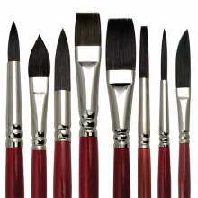 Royal & Langnickel NocturnaPRO Watercolor Brush, Round, Size 0