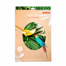 Wall Decoration, Medium Designs, Parakeets - 2/Pkg.