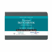 Epsilon Series Soft-Cover Sketch Books, 8.5" x 5.5"