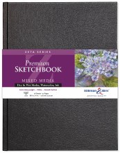 Zeta Series Hard-Cover Sketch Books, 8.5 in. x 11 in.
