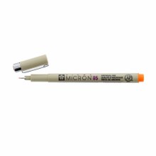 Pigma Micron Pens, .45 mm, Orange - 05
