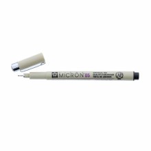 Pigma Micron Pens, .45 mm, Black - 05