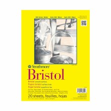 Strathmore Bristol Paper Pads - Series 300, Smooth, 11 in. x 14 in. - 20 Shts./Pad