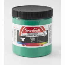 Fabric Screen Printing Inks, 8 oz., Green