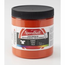 Fabric Screen Printing Inks, 8 oz., Orange