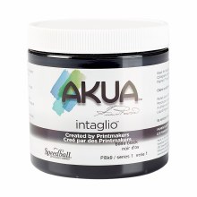 Akua Intaglio Ink, 8 oz. Jars, Bone Black