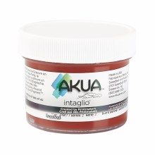 Akua Intaglio Ink, 2 oz. Jars, Burnt Sienna