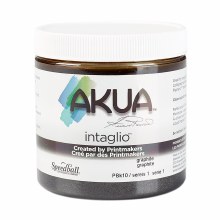 Akua Intaglio Ink, 8 oz. Jars, Graphite