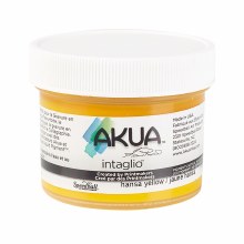 Akua Intaglio Ink, 2 oz. Jars, Hansa Yellow