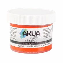 Akua Intaglio Ink, 2 oz. Jars, Pyrrole Orange