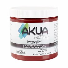 Akua Intaglio Ink, 8 oz. Jars, Red Oxide