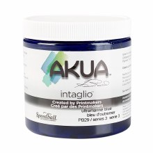 Akua Intaglio Ink, 8 oz. Jars, Ultramarine Blue