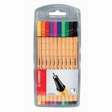 Point 88 Pen 10-Color Set