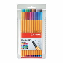 Point 88 Pen 20-Color Set