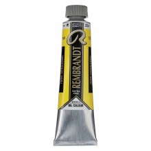 Rembrandt Oil Paint, 40ml, Permanent Lemon Yellow