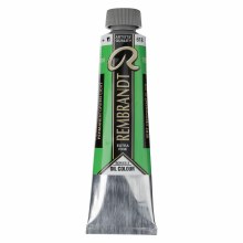 Rembrandt Oil Paint, 40ml, Permanent Green Light