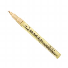 DecoColor Premium Paint Markers, 2mm Leafing Tip, Gold