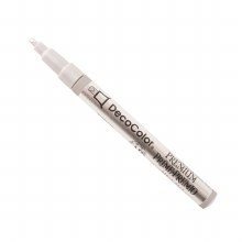 DecoColor Premium Paint Markers, 2mm Leafing Tip, Silver