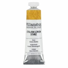 Williamsburg Handmade Oil Colors, 37ml, Italian Lemon Ochre