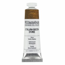 Williamsburg Handmade Oil Colors, 37ml, Italian Green Ochre