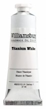Williamsburg Handmade Oil Colors, 37ml, Titanium White