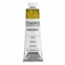 Williamsburg Handmade Oil Colors, 37ml, Green Gold