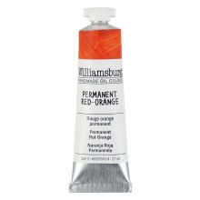 Williamsburg Handmade Oil Colors, 37ml, Permanent Red Orange