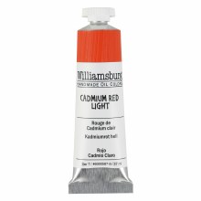 Williamsburg Handmade Oil Colors, 37ml, Cadmium Red Light