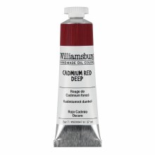 Williamsburg Handmade Oil Colors, 37ml, Cadmium Red Deep