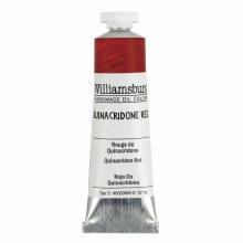 Williamsburg Handmade Oil Colors, 37ml, Quinacridone Red