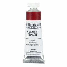 Williamsburg Handmade Oil Colors, 37ml, Permanent Crimson