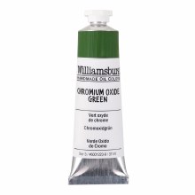 Williamsburg Handmade Oil Colors, 37ml, Chromium Oxide Green